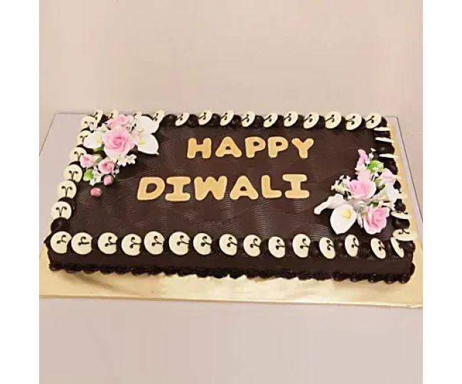 Chocolate Frenzy Diwali Cake