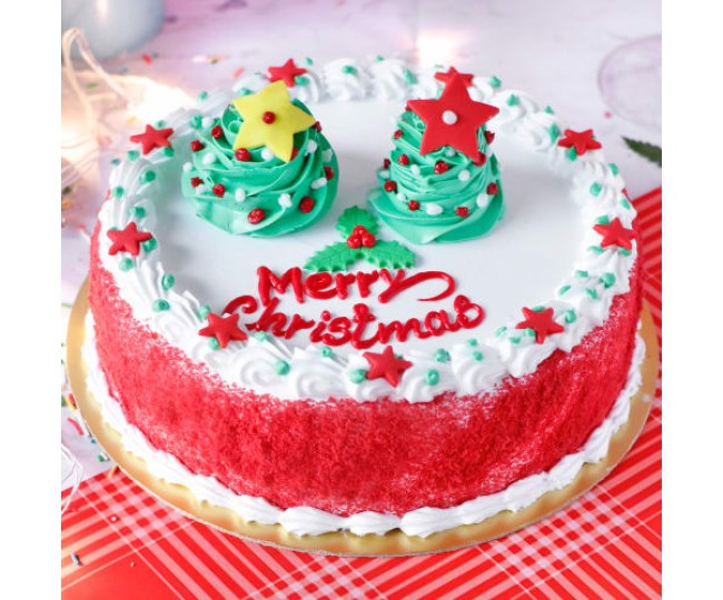 Christmas Tree Cake 3