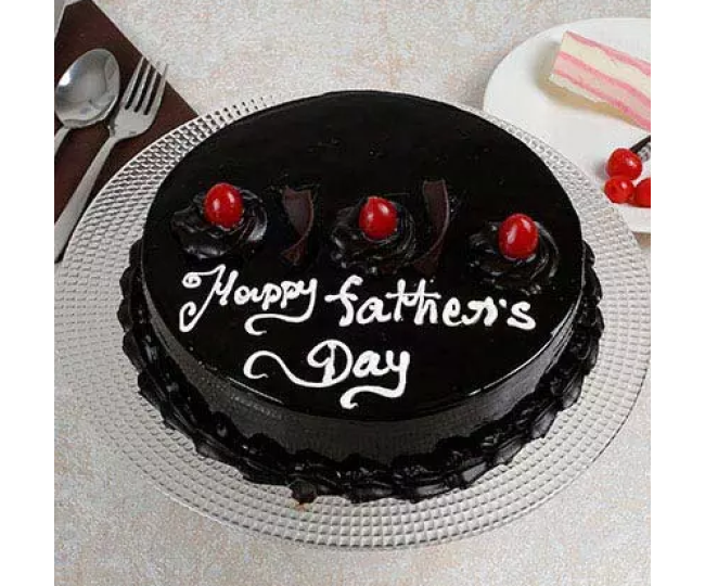 Happy Fathers day Truffle cake