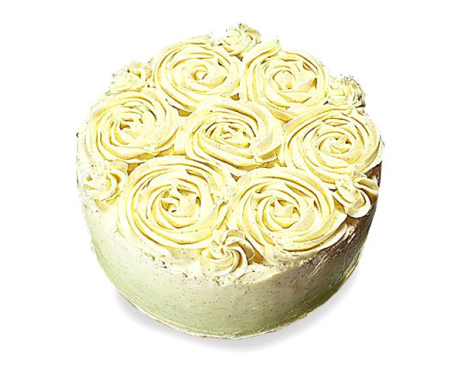 Cream Rose Cake 1kg