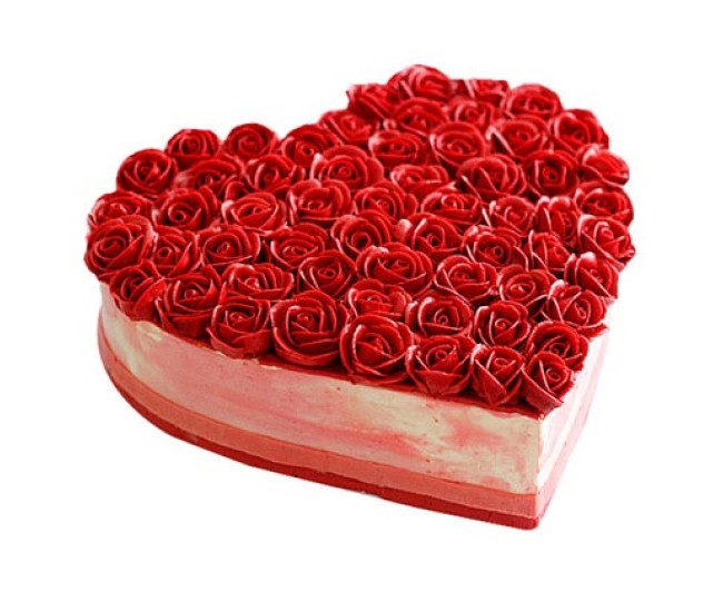 Rose cake 2 kg